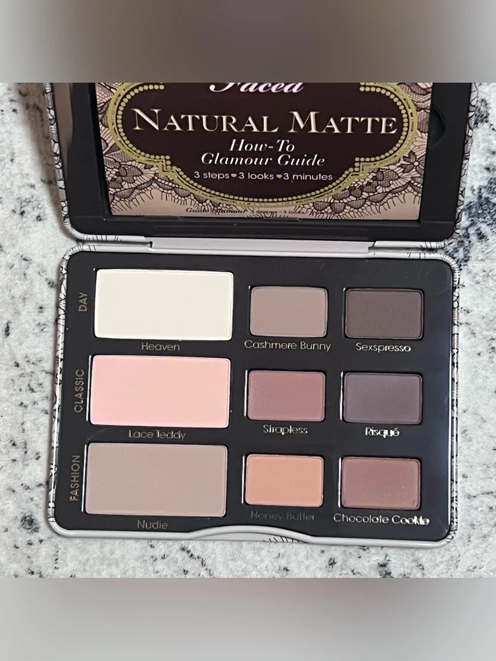 Too Faced Natural Matte Eyeshadow Natural Palette Original Formula new